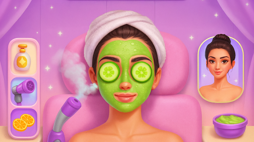 Beauty salon screenshot