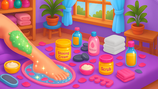 Beauty salon screenshot